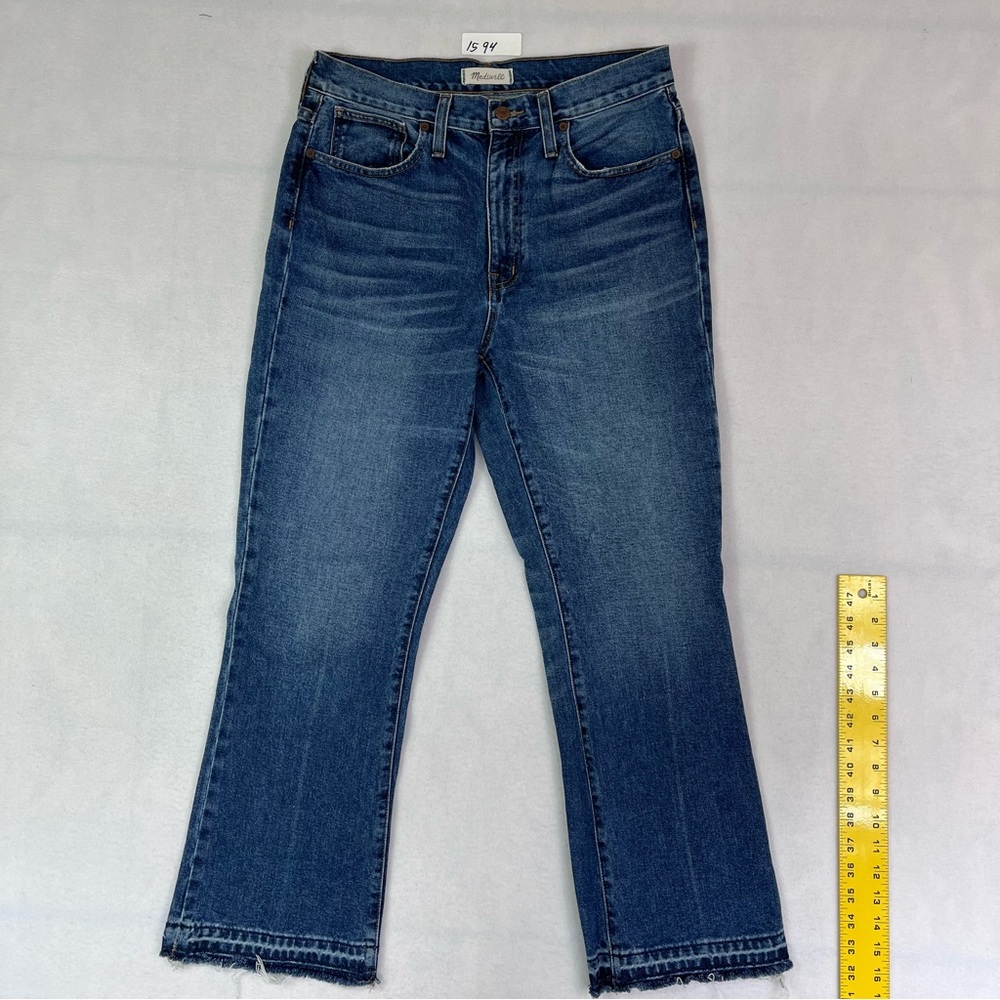 Madewell Retro Bootcut Crop Jeans 28